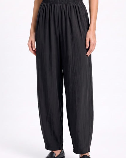CQ295 Light Crinkle Barrel Pants – Relaxed Everyday Fit