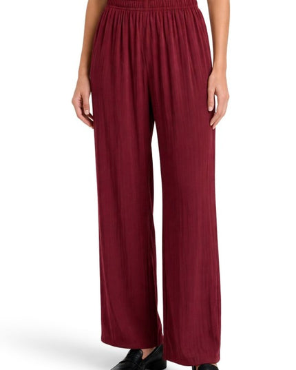 CQ296X Plus Size Light Crinkle Pants – Modern Chic Style