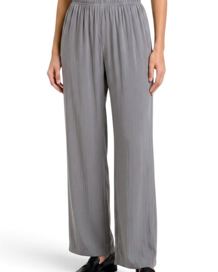CQ296 Light Crinkle Straight Leg Pants – Modern Chic Style