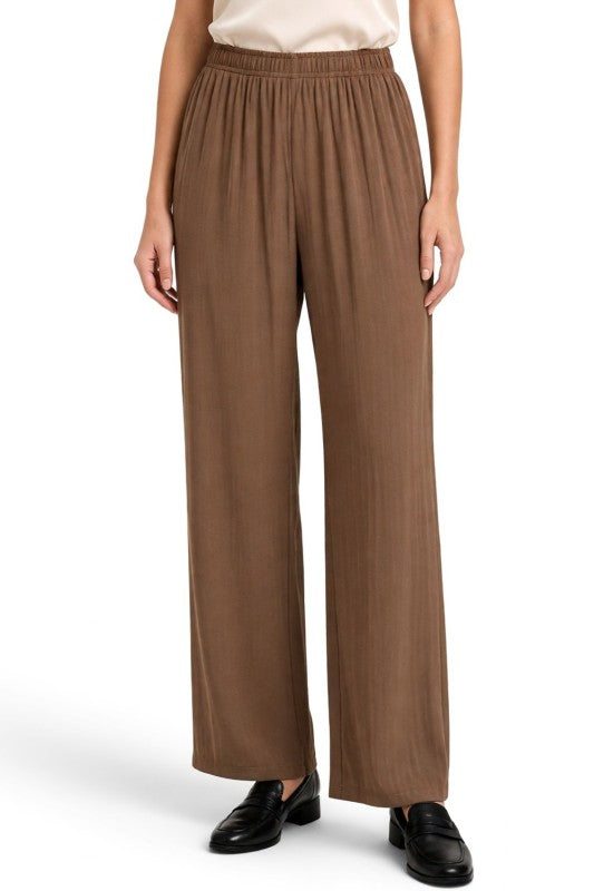 CQ296 Light Crinkle Straight Leg Pants – Modern Chic Style