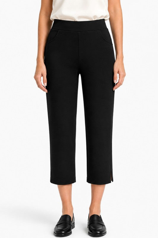 SCUP18C Stretch Scuba Capri Pants – Sleek Comfort Fit
