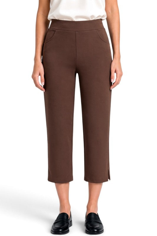 SCUP18C Stretch Scuba Capri Pants – Sleek Comfort Fit