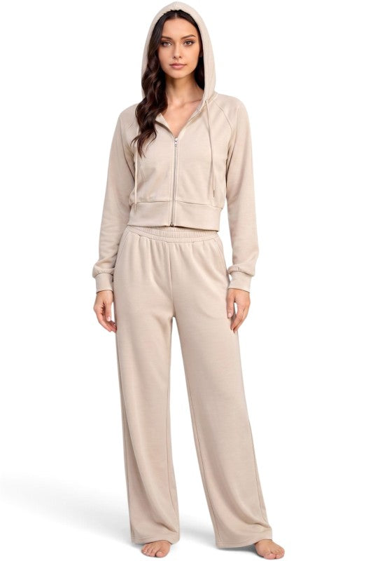 SRC01SET Air Scuba Hoodie Zip-Up – Sweatpant Set