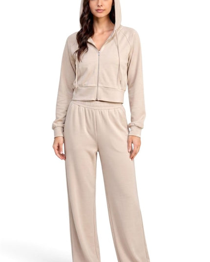 SRC01SET Air Scuba Hoodie Zip-Up – Sweatpant Set