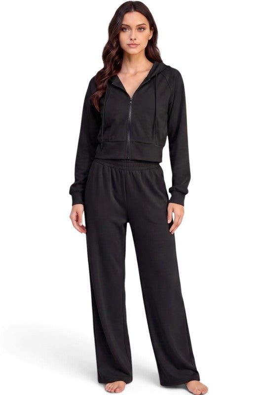 SRC01SET Air Scuba Hoodie Zip-Up – Sweatpant Set