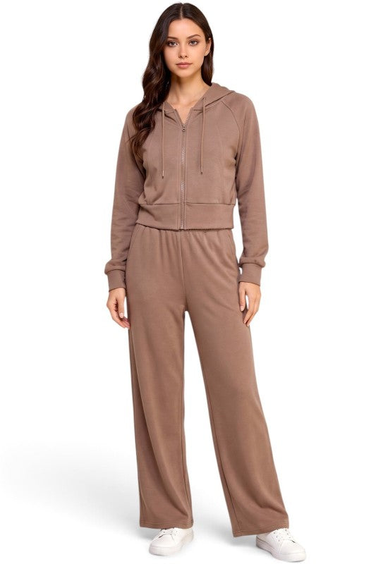 SRC01SET Air Scuba Hoodie Zip-Up – Sweatpant Set
