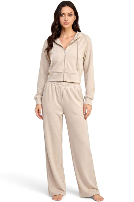 SRC01SET Air Scuba Hoodie Zip-Up – Sweatpant Set