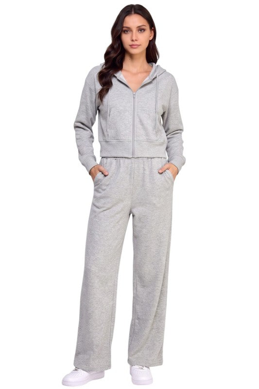 SRZ01SET Air Scuba Hoodie Zip-Up – Pocket Sweatpant Set