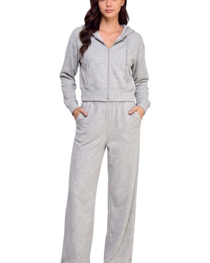 SRZ01SET Air Scuba Hoodie Zip-Up – Pocket Sweatpant Set