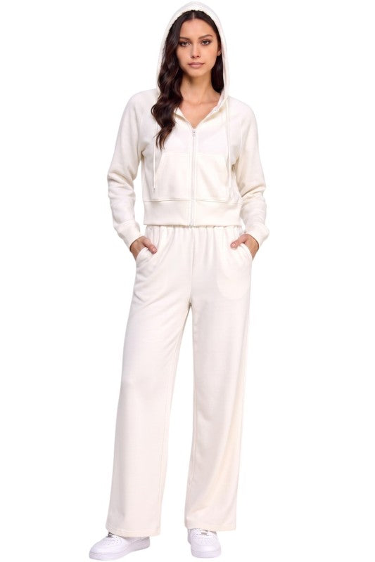 SRZ01SET Air Scuba Hoodie Zip-Up – Pocket Sweatpant Set