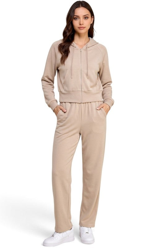 SRZ01SET Air Scuba Hoodie Zip-Up – Pocket Sweatpant Set