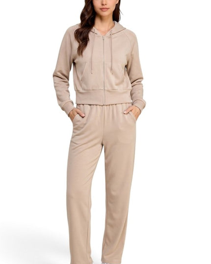 SRZ01SET Air Scuba Hoodie Zip-Up – Pocket Sweatpant Set