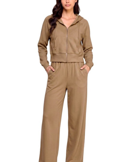 SRZ01SET Air Scuba Hoodie Zip-Up – Pocket Sweatpant Set
