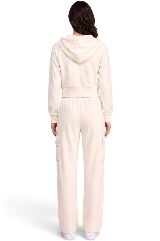 SRZ02SET Air Scuba Hoodie – Pocket Cargo Sweatpant Set