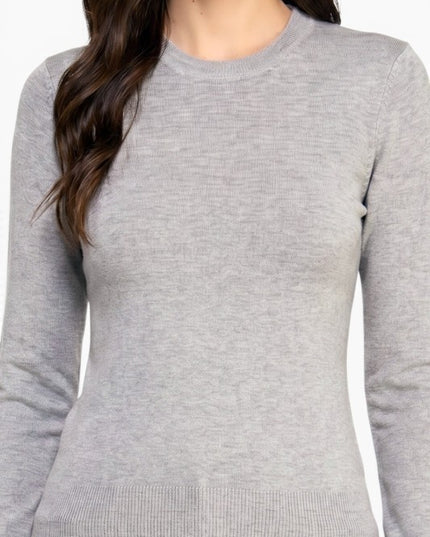 CSS02 Classic Corn Span – Round Neck Knit Sweater