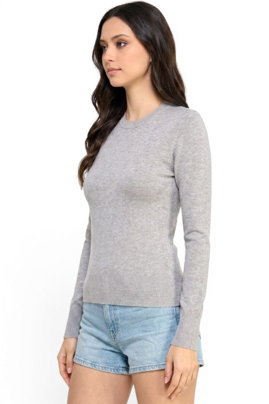 CSS02 Classic Corn Span – Round Neck Knit Sweater