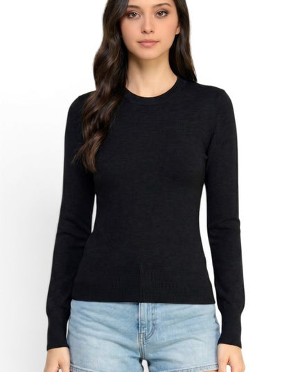 CSS02 Classic Corn Span – Round Neck Knit Sweater