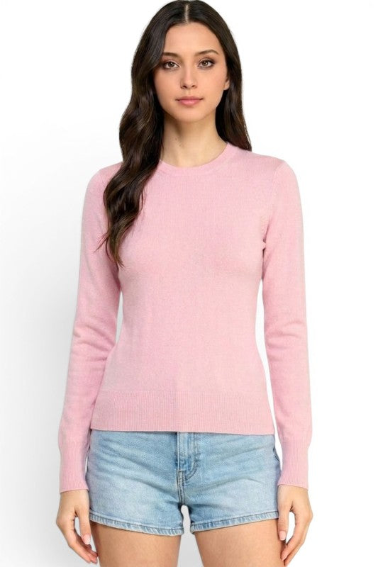 CSS02 Classic Corn Span – Round Neck Knit Sweater