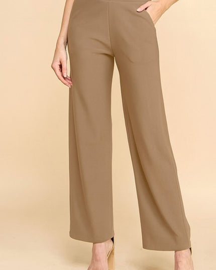 YC18S Yoga Fabric – Stretch Straight Leg Pants