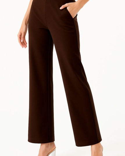 YC18S Yoga Fabric – Stretch Straight Leg Pants