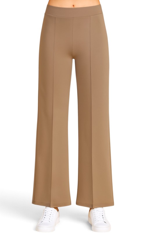 YC33 Pleated High Rise Pants – Relaxed Fit Comfort Style