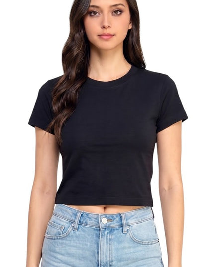 HXT22 Seamless – Round Neck Cropped Top