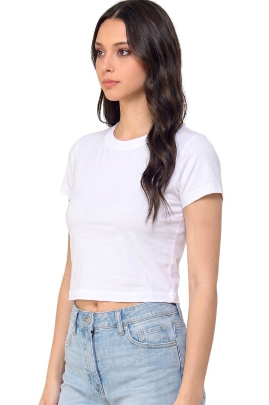 HXT22 Seamless – Round Neck Cropped Top