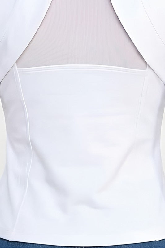 LUJ001 Activewear Solid – Define Zip-Up Jacket