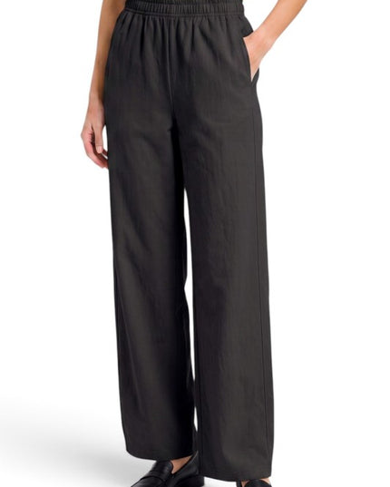 CTB521 Elastic Waist – Straight Leg Pants With Pockets