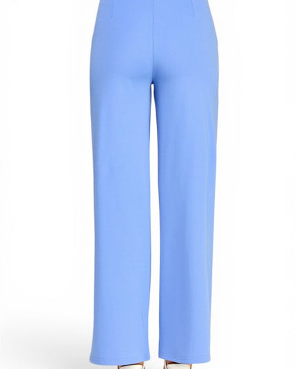 YC39 Button-Trimmed – High Rise Pleated Pants