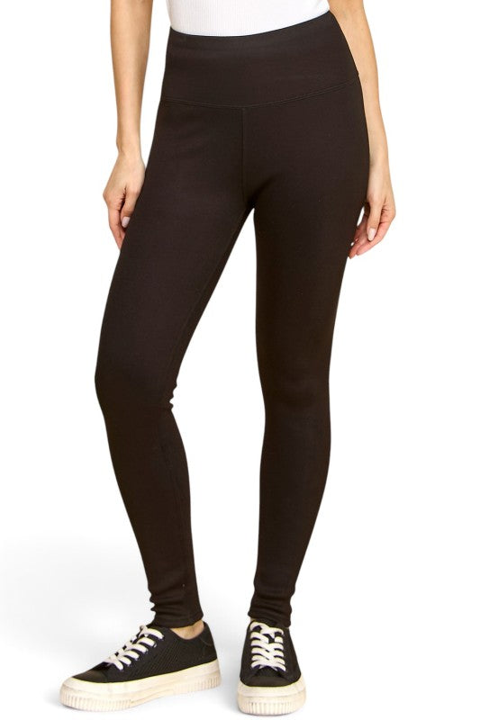 CF101X Plus Size High Rise – Fur-Lined Yoga Leggings