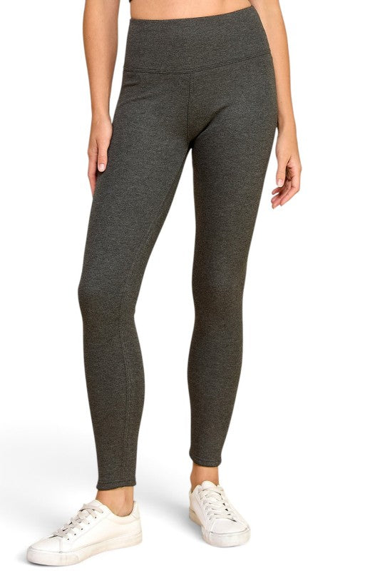 CF101X Plus Size High Rise – Fur-Lined Yoga Leggings