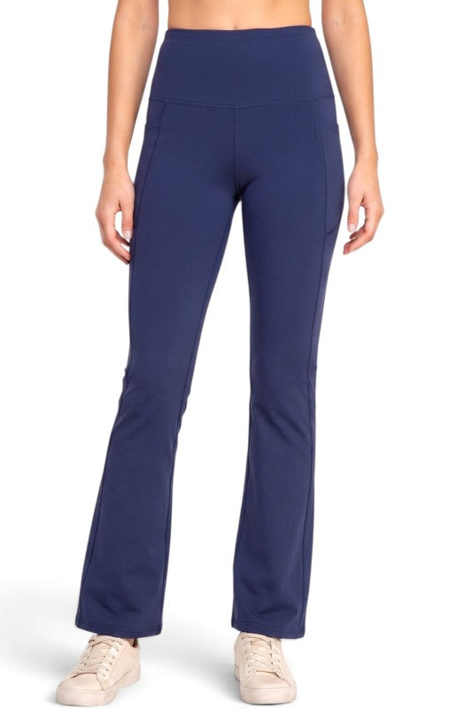 TNB02 High Waist Flare – Yoga Leggings With Side Pockets