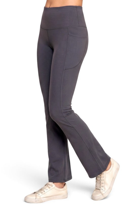 TNB02 High Waist Flare – Yoga Leggings With Side Pockets