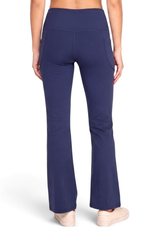 TNB02 High Waist Flare – Yoga Leggings With Side Pockets