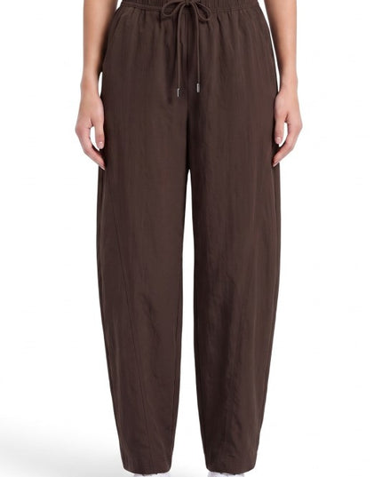 BRL01 Barrel Leg Drawstring Pants