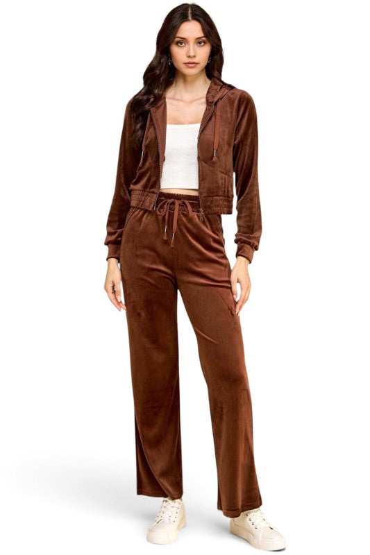 VS501SET-ASSORTED Assorted Color Velour – 2-Piece Set