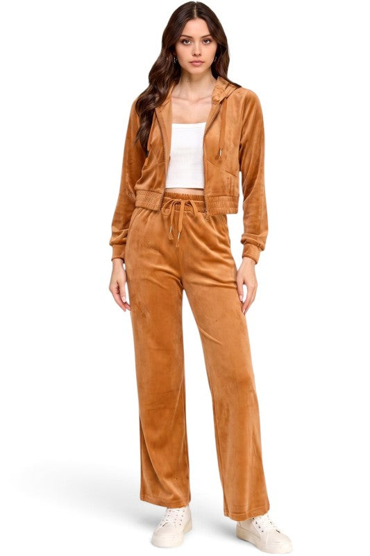 VS501SET-ASSORTED Assorted Color Velour – 2-Piece Set