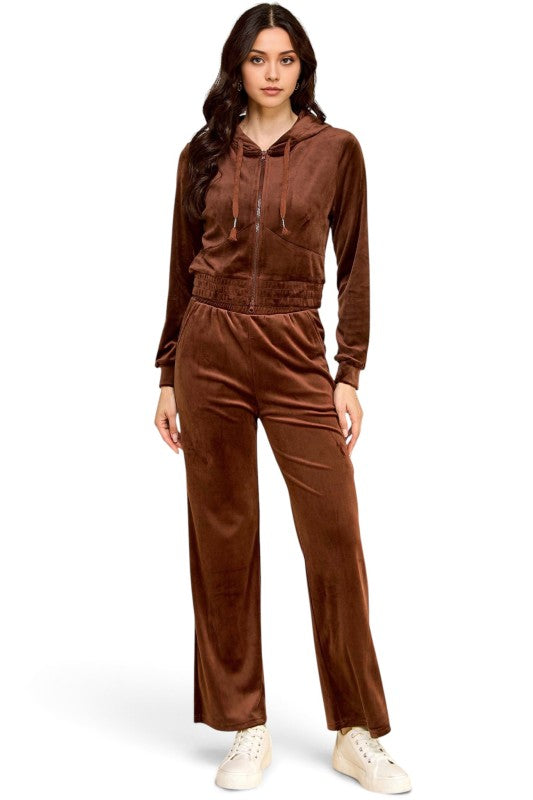 VS501SET-ASSORTED Assorted Color Velour – 2-Piece Set