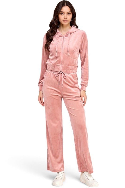 VS501SET-ASSORTED Assorted Color Velour – 2-Piece Set
