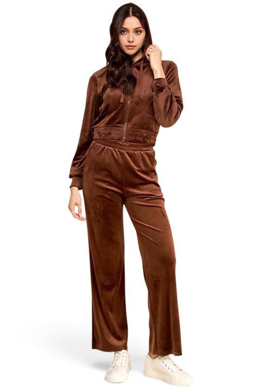 VS501SET-ASSORTED Assorted Color Velour – 2-Piece Set