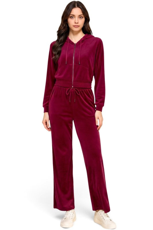 VS501SET-ASSORTED Assorted Color Velour – 2-Piece Set