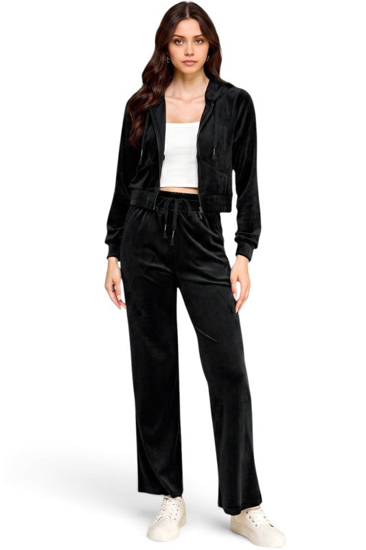 VS501SET-ASSORTED Assorted Color Velour – 2-Piece Set