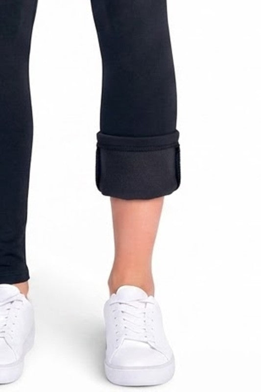 BLL07 High-Performance Active – Fleece Yoga Leggings