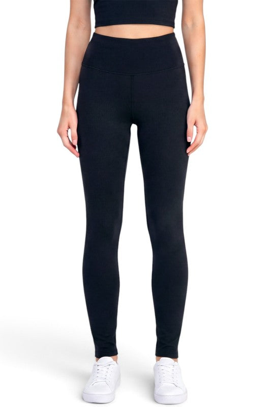 BLL07 High-Performance Active – Fleece Yoga Leggings