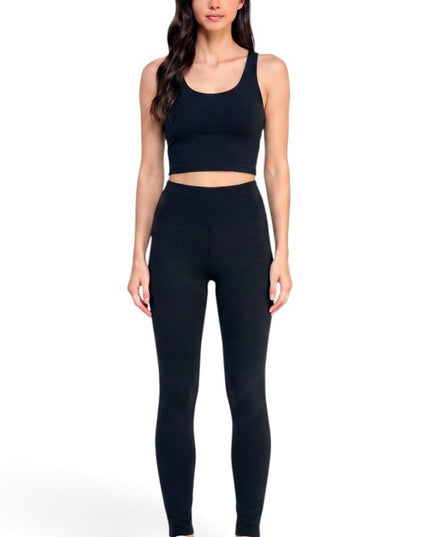 BLL07 High-Performance Active – Fleece Yoga Leggings