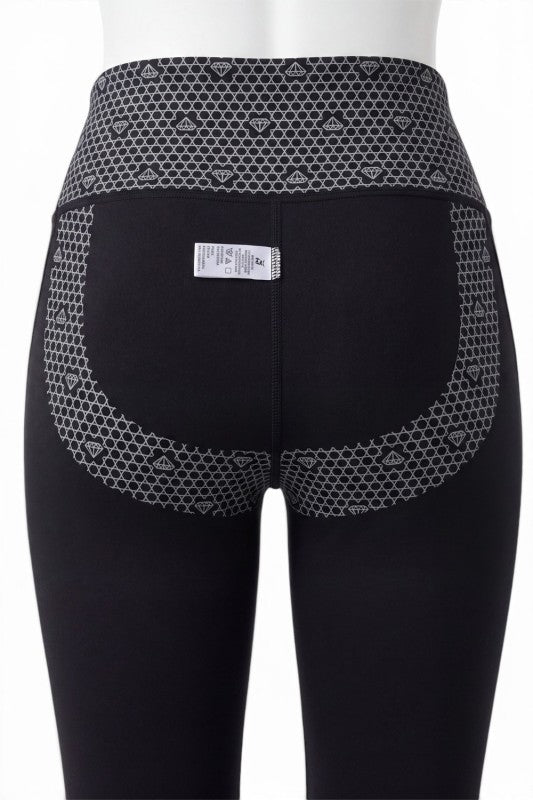 BLL08 Active High-Rise Butt Lift – Fleece Yoga Leggings