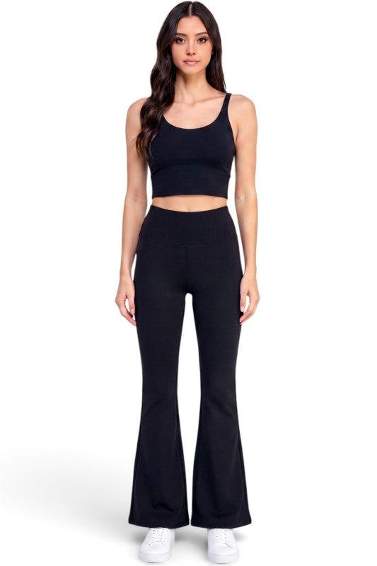 BLL08 Active High-Rise Butt Lift – Fleece Yoga Leggings