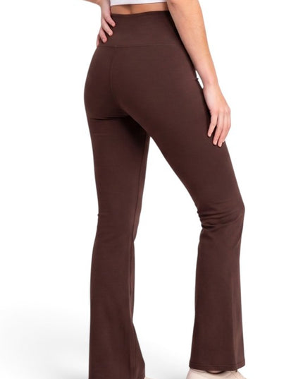 NHP15X Plus Size High Waist – Flare Yoga Leggings