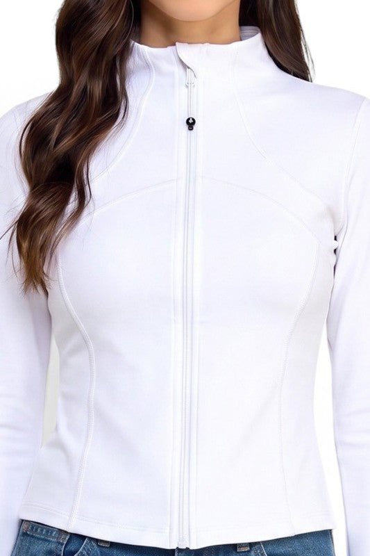 LUJ002 Activewear – Define Zip-Up Jacket